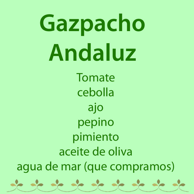 Gazpacho andaluz